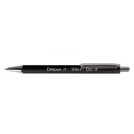 Picture of CRESCO DREAM IT WISH IT DO IT BLACK BALLPOINT PEN
